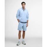 Barbour International Ewan Half-zip Sweatshirt In Heritage Blue