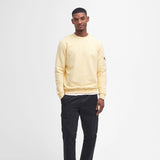 Barbour International Grip Sweatshirt in Dusty Yellow