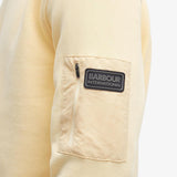 Barbour International Grip Sweatshirt in Dusty Yellow