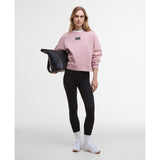 Barbour International Imogen Sweatshirt In Pale Mauve