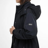 Barbour International Kaylee Insulated Showerproof Jacket In Black