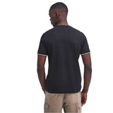 Barbour International Men's Philip Tipped Cuff Cotton T-Shirt In Black