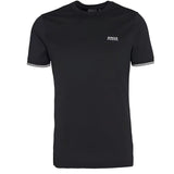 Barbour International Men's Philip Tipped Cuff Cotton T-Shirt In Black