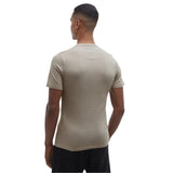 Barbour International Men's Small Logo T-Shirt In Concrete