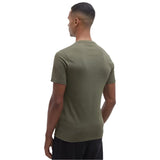 Barbour International Men's Small Logo T-Shirt In Uniform Green