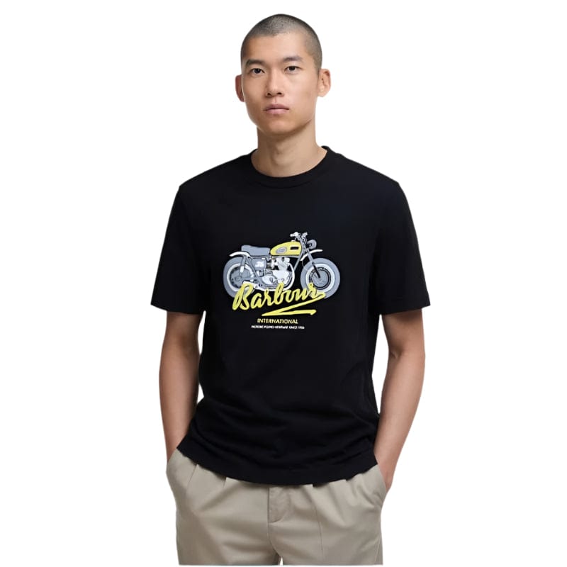 Barbour International Men's Stonebridge Graphic T-Shirt In Black