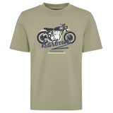 Barbour International Men's Stonebridge Graphic T-Shirt In Bleached Olive