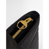 Barbour International Monaco Quilt Logo Tote Bag In Black