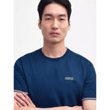 Barbour International Philip Tipped Cuff T-Shirt in Moonlit Ocean