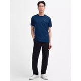 Barbour International Philip Tipped Cuff T-Shirt in Moonlit Ocean