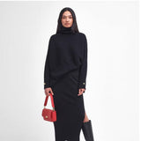 Barbour International Roberta Knitted Jumper In Black