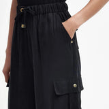 Barbour International Williams Parachute Trousers in Black