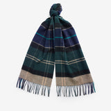 Barbour Inverness Tartan Scarf In Green Loch