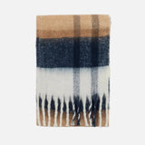 Barbour Isla Boucle Scarf In Hessian Tartan
