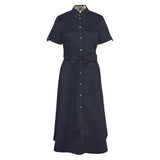 Barbour Ivy Midi Dress In Navy