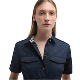 Barbour Ivy Midi Dress In Navy