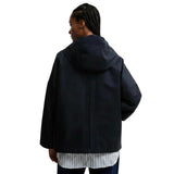 Barbour Kingswood Showerproof Jacket In Navy Gingham