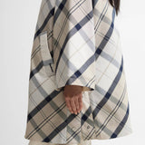 Barbour Kinsale Tartan Showerproof Cape Navy Tartan