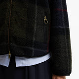 Barbour Kirklees Fleece In Shadow Classic Tartan