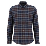 Barbour Kyeloch Tailored Shirt In Midnight Oak Tartan