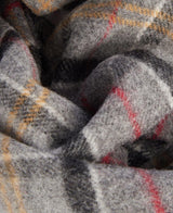 Barbour Lambswool Tartan Scarf Modern Brown