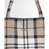 Barbour Layla Tartan Large Tote Bag Rosewood Tartan
