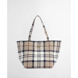 Barbour Layla Tartan Large Tote Bag Rosewood Tartan