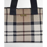 Barbour Layla Tartan Mini Tote Bag Rosewood Tartan