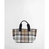 Barbour Layla Tartan Mini Tote Bag Rosewood Tartan