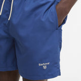 Barbour Logo Swim Shorts Sailboat Blue