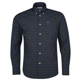 Barbour Lomond Tailored Shirt in Olive Night