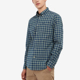 Barbour Lomond Tailored Shirt Kielder Blue Tartan