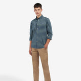 Barbour Lomond Tailored Shirt Kielder Blue Tartan