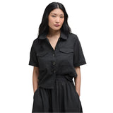 Barbour Luna Short-Sleeved Shirt In Black