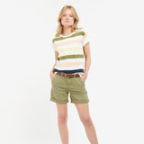 Barbour Lyndale Top Buttermilk Multi Light