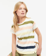 Barbour Lyndale Top Buttermilk Multi Light
