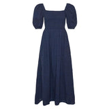 Barbour Macy Midi Dress In Navy