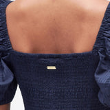 Barbour Macy Midi Dress In Navy