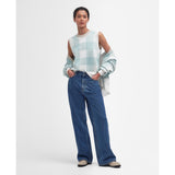 Barbour Maisie Wide-Leg Jeans In Authentic Blue