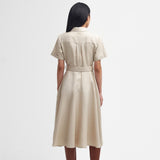 Barbour Margaret Shirt Dress in Beige