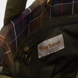 Barbour Mariah Quilted Tote Bag In Olive
