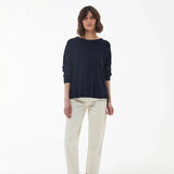 Barbour Marine Knitted Jumper In Navy
