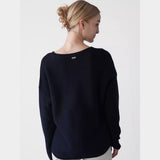 Barbour Marine Knitted Jumper In Navy