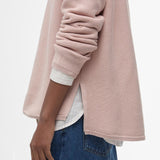 Barbour Marine Knitted Jumper In Primrose Pink