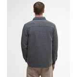 Barbour Marlow Tailored Overshirt In Dark Grey Marl