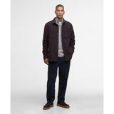 Barbour Marlow Tailored Overshirt In Dark Oak