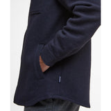 Barbour Marlow Tailored Wool Blend Overshirt In Navy Marl