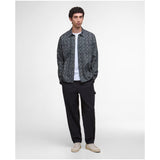 Barbour Men's Alston Relaxed Jacquard Shirt In Navy