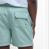 Barbour Men's Barbour Staple Logo 5' Swim Shorts In Pale Apple