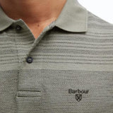 Barbour Men's Colburn Short-sleeved Polo Shirt In Green Slate